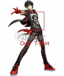 Persona 5: Dancing Star Night Protagonist Akira Kurusu Ren Amamiya New Cosplay Costume - Only T-shirt
