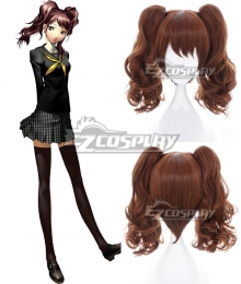 Persona 4 Rise Kujikawa Brown Cosplay Wig