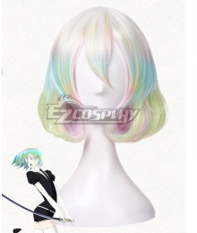 land of the lustrous houseki no kuni euclase blue silver cosplay wig