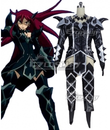 Fairy Tail Erza Scarlet Purgatory Armor Cosplay Costume