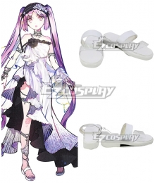 Fate Grand Order Archer Euryale White Cosplay Shoes