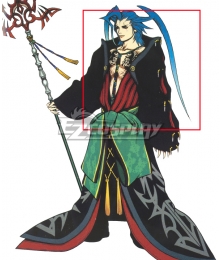 Final Fantasy X FF10 Seymour Blue Cosplay Wig