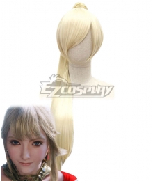 Final Fantasy XIV FF14 Lyse Hext Light Golden Cosplay Wig