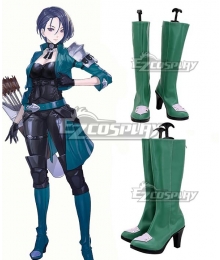 Fire Emblem: Three Houses Shamir Green Shoes Cosplay Boots
