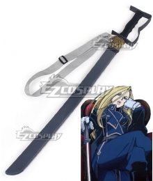 Fullmetal Alchemist Olivier Mira Armstrong Knife Scabbard Cosplay Weapon Prop