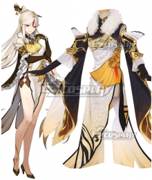 Genshin Impact Zhongli Cosplay Costume