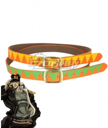 Jojo S Bizarre Adventure Kujo Jotaro Green Vest Cosplay Costume In his first outfit, he wears a trench coat with the collar folded back and cuffs that feature the same tessellated pattern as his belts.