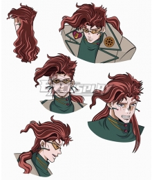 JoJo's Bizarre Adventure Kakyoin Noriaki Red Cosplay Wig