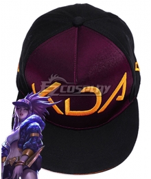 League Of Legends LOL KDA K/DA Akali Hat Cosplay Accessory Prop