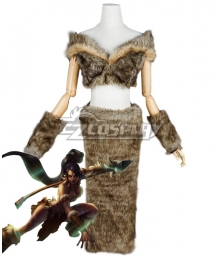 League of Legends LOL Nidalee Cosplay Costume