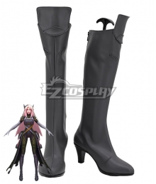 League of Legends LOL Psyops Sona Grey Shoes Cosplay Boots