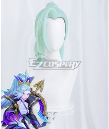 League Of Legends LOL Spirit Blossom Vayne Light Blue Cosplay Wig
