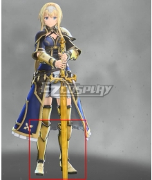 Sword Art Online Alicization Lycori Alice Prize Golden Shoes Cosplay Boots