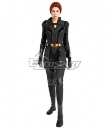 Marvel Black Widow 2021 Natasha Romanoff Cosplay Costume Black Edition