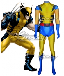Marvel X-Men Wolverine Jumpsuit Zentai Jumpsuit Cosplay Costume