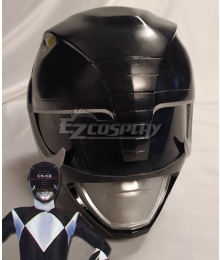 Mighty Morphin Power Rangers Black Ranger Helmet Cosplay Accessory Prop