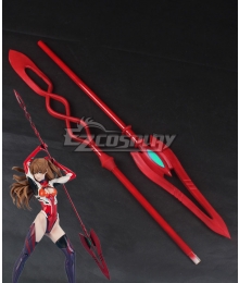 Neon Genesis Evangelion EVA Asuka Langley Sohryu Flare Spear Cosplay Weapon Prop