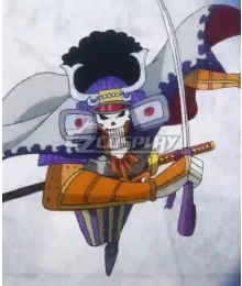 One Piece Brook Burukku Onigashima Cosplay Costume