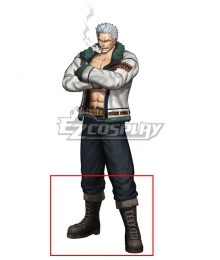 One Piece Smoker Brown Shoes Cosplay Boots