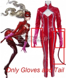 Persona 5 Ann Takamaki Glove and Tail Cosplay Accessory Prop
