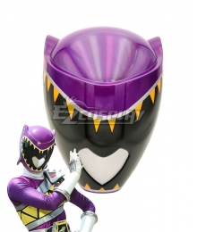 Power Rangers Dino Charge Dino Charge Purple Ranger Helmet Cosplay Accessory Prop
