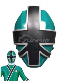 Power Rangers Samurai Green Samurai Ranger Helmet 3D Printed Cosplay Accessory Prop