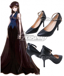 Sailor Moon Mistress 9 Black Cosplay Shoes