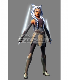 Star Wars The Clone Wars Season 7 Ahsoka Tano Cosplay Costume