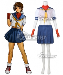 Street Fighter Sakura Kasugano Cosplay Costume