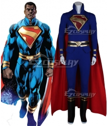 Superman Kryptonian president Calvin Ellis Cosplay Costume