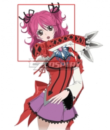 Tales of Graces Cheria Barnes Red Cosplay Wig