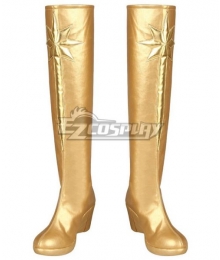 The Boys Starlight Golden Shoes Cosplay Boots
