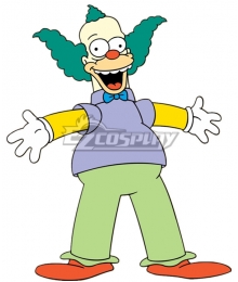 The Simpsons Krusty the Clown Cosplay Costume