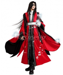 Tian Guan Ci Fu Heaven Official's Blessing Comic Hua Cheng Crimson Rain Sought Flower Cosplay Costume