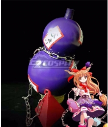 Touhou Project Ibuki Suika Gourd Cosplay Weapon Prop
