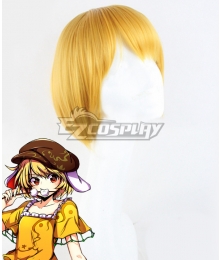 Touhou Project Ringo Golden Cosplay Wig