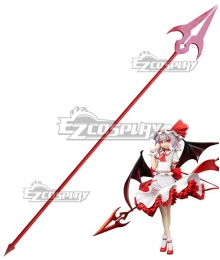 Touhou Project Vampire Remilia Scarlet Spear Cosplay Weapon Prop