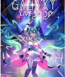 Vocaloid Hatsune Miku 2020 Galaxy Live Cosplay Costume