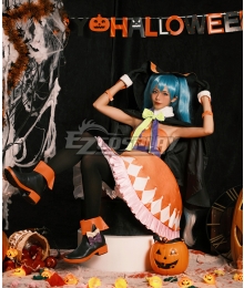 Vocaloid Hatsune Miku 2nd Season Halloween Ver. Cosplay Costume