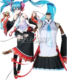 Vocaloid 2 magnet Sakura Miku Kopfhörer headset Cosplay costume Cuffia Kirsch 2
