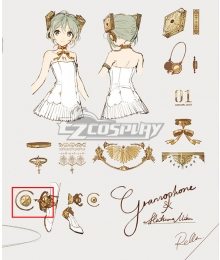 Vocaloid Hatsune Miku Symphony 2020 5th Anniversary Shoes Ornament Cosplay Accessory Prop