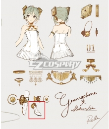 Vocaloid Hatsune Miku Symphony 2020 5th Anniversary White Cosplay Shoes