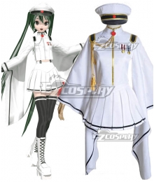 Vocaloid Senbonzakura Hatsune Miku White Miku Cosplay Costume