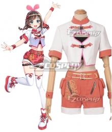 YouTuber Kizuna AI A.I.Channel A.I.Games Chinese Style Cosplay Costume