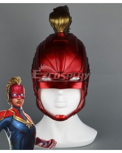 2019 Movie Captain Marvel Carol Danvers Red Helmet Cosplay Accessory Prop