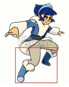 She-Ra and the Princesses of Power Frosta Blue Shoes Cosplay Boots