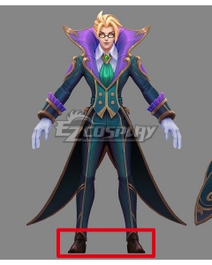 League of Legends LOL Cafe Cuties Vladimir Brown Cosplay Shoes