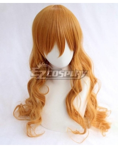 Genshin Impact Childe Tartaglia Orange Yellow Cosplay Wig