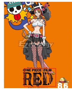 One Piece Film Red 2022 Movie Nami Shoes Cosplay Boots