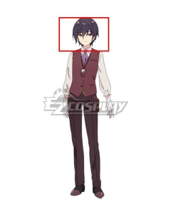 Prima Doll Touma Nagi Black Cosplay Wig